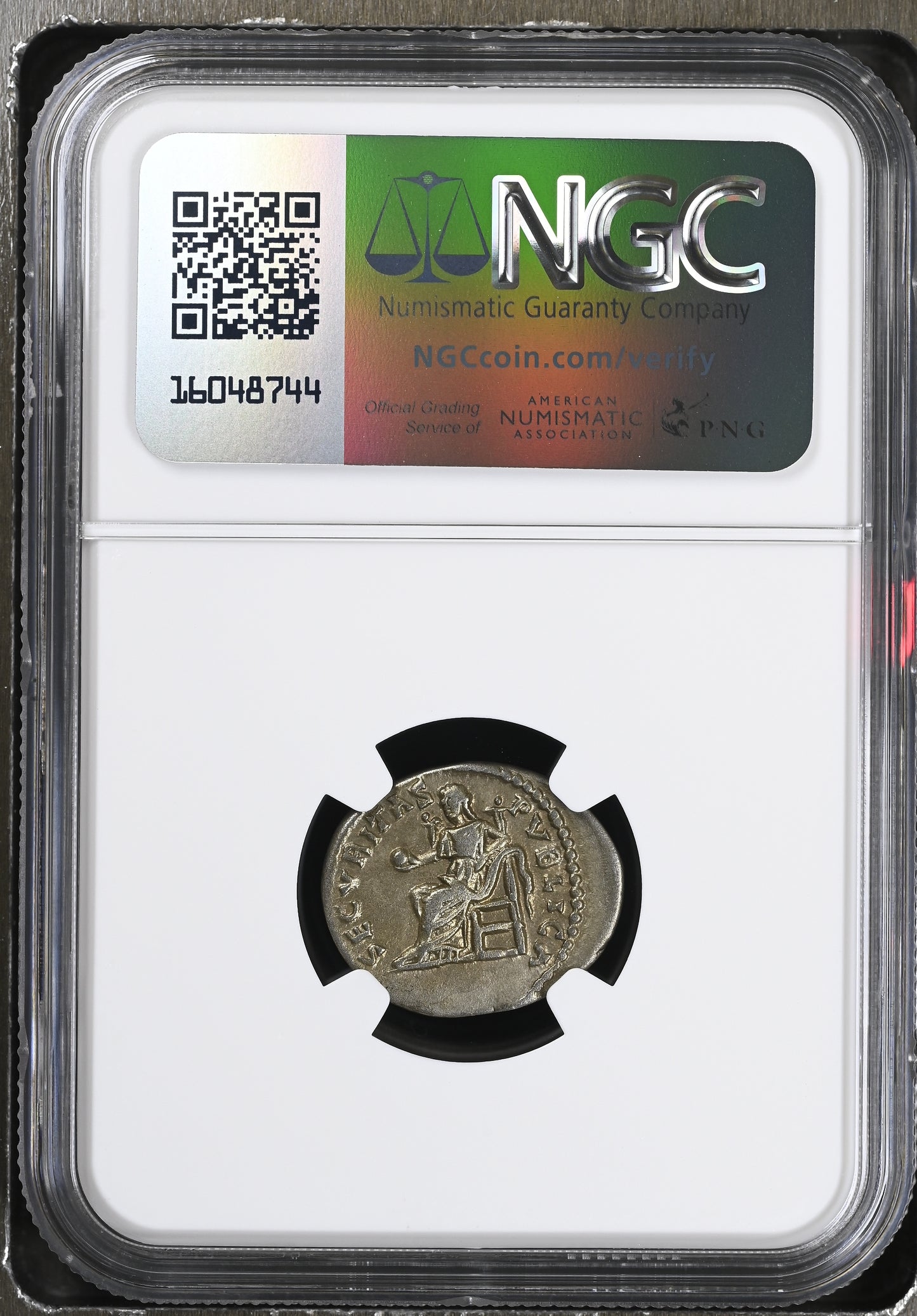 Roman Empire - Caracalla - Silver Denarius - NGC VF - RIC:332