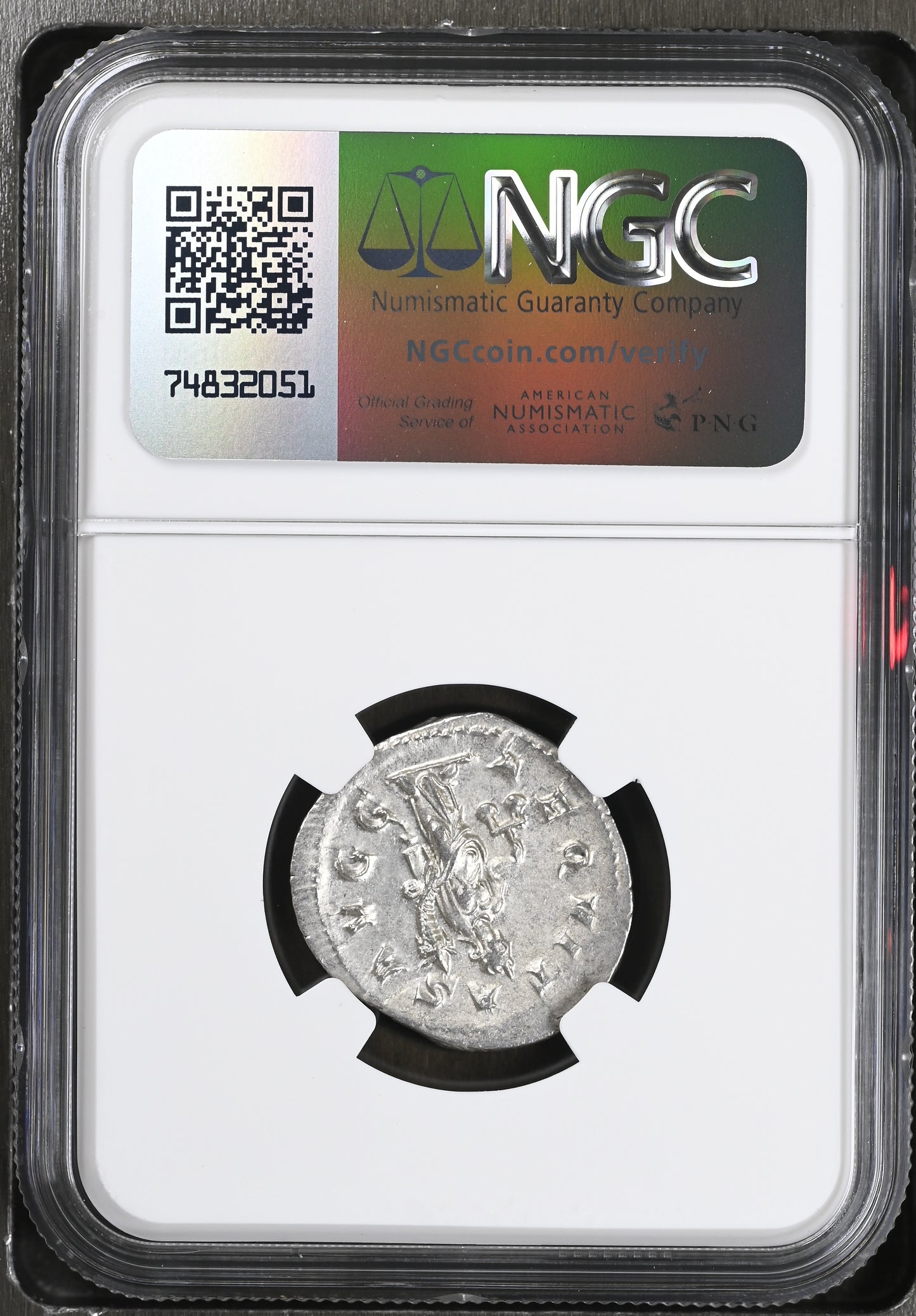 Roman Empire - Philip I - Silver Double-Denarius - NGC Ch XF - RIC:27b