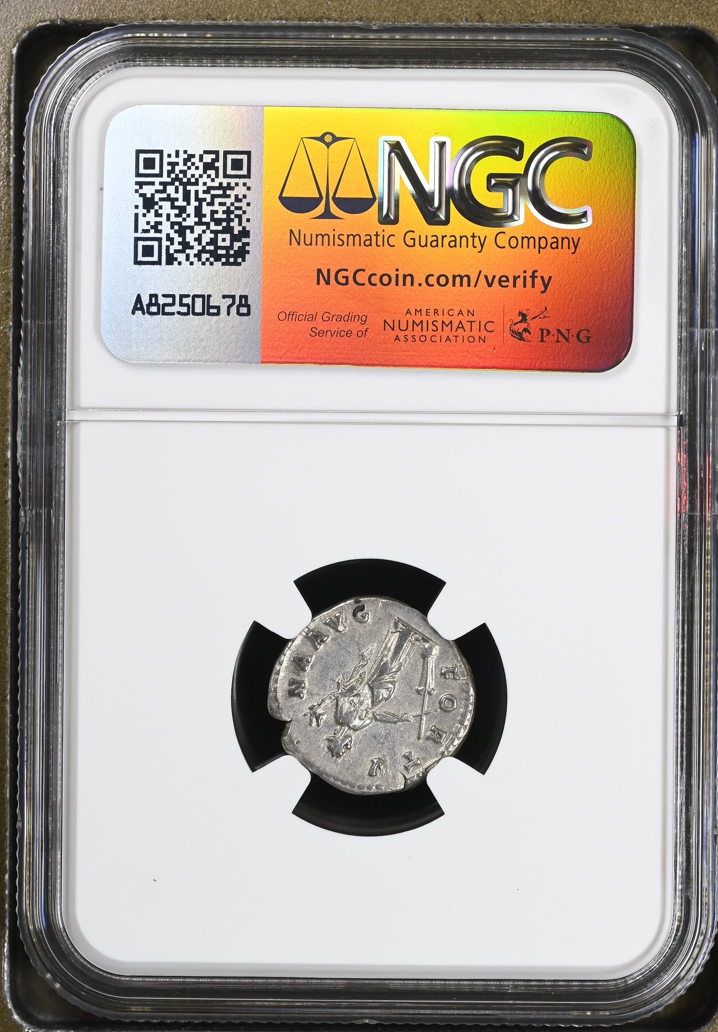 Roman Empire - Hadrian - Silver Denarius - NGC Ch VF - RIC:2200 - Fine Style
