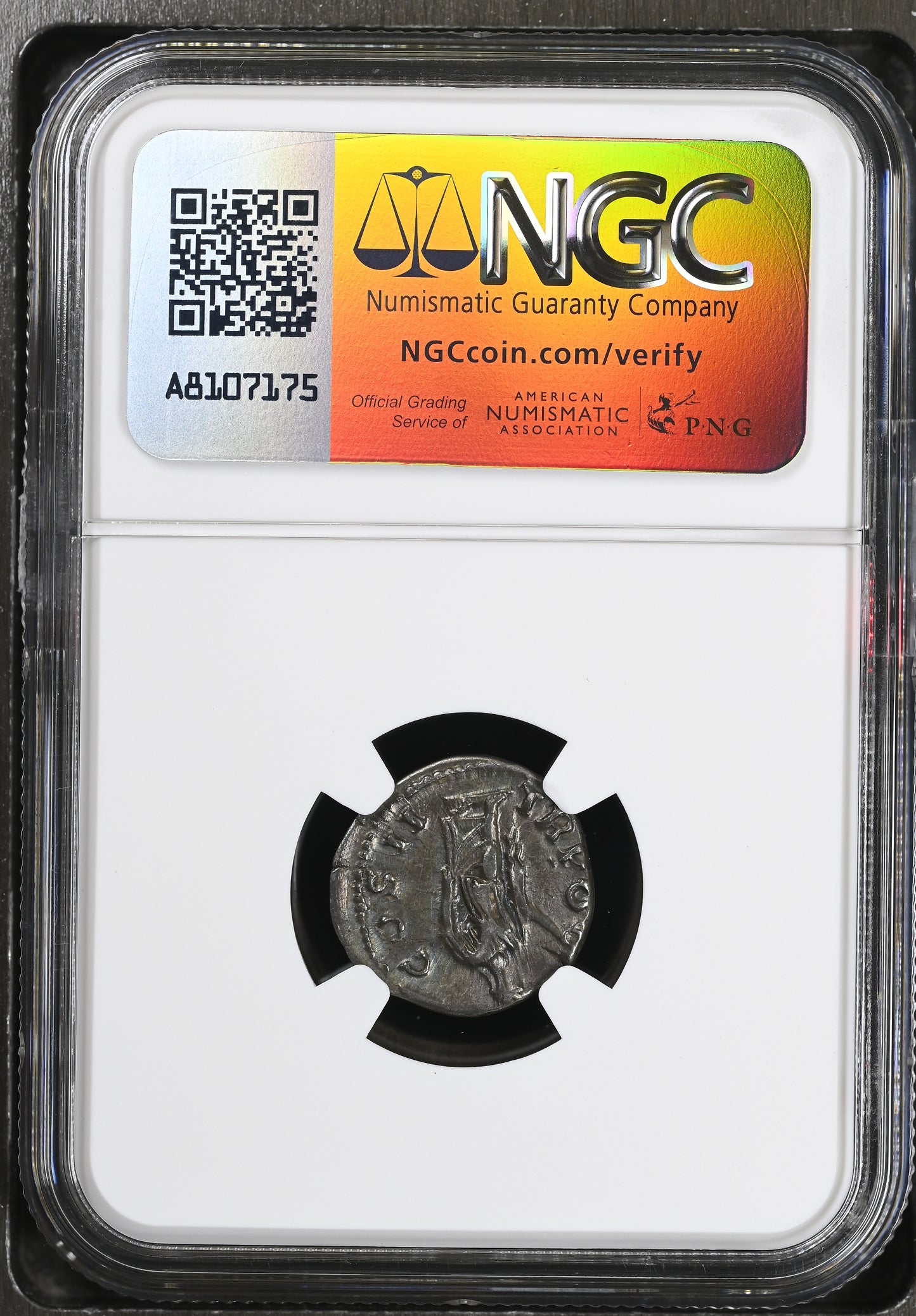 Roman Empire - Aelius Caesar - Silver Denarius - NGC VF - RIC:2648