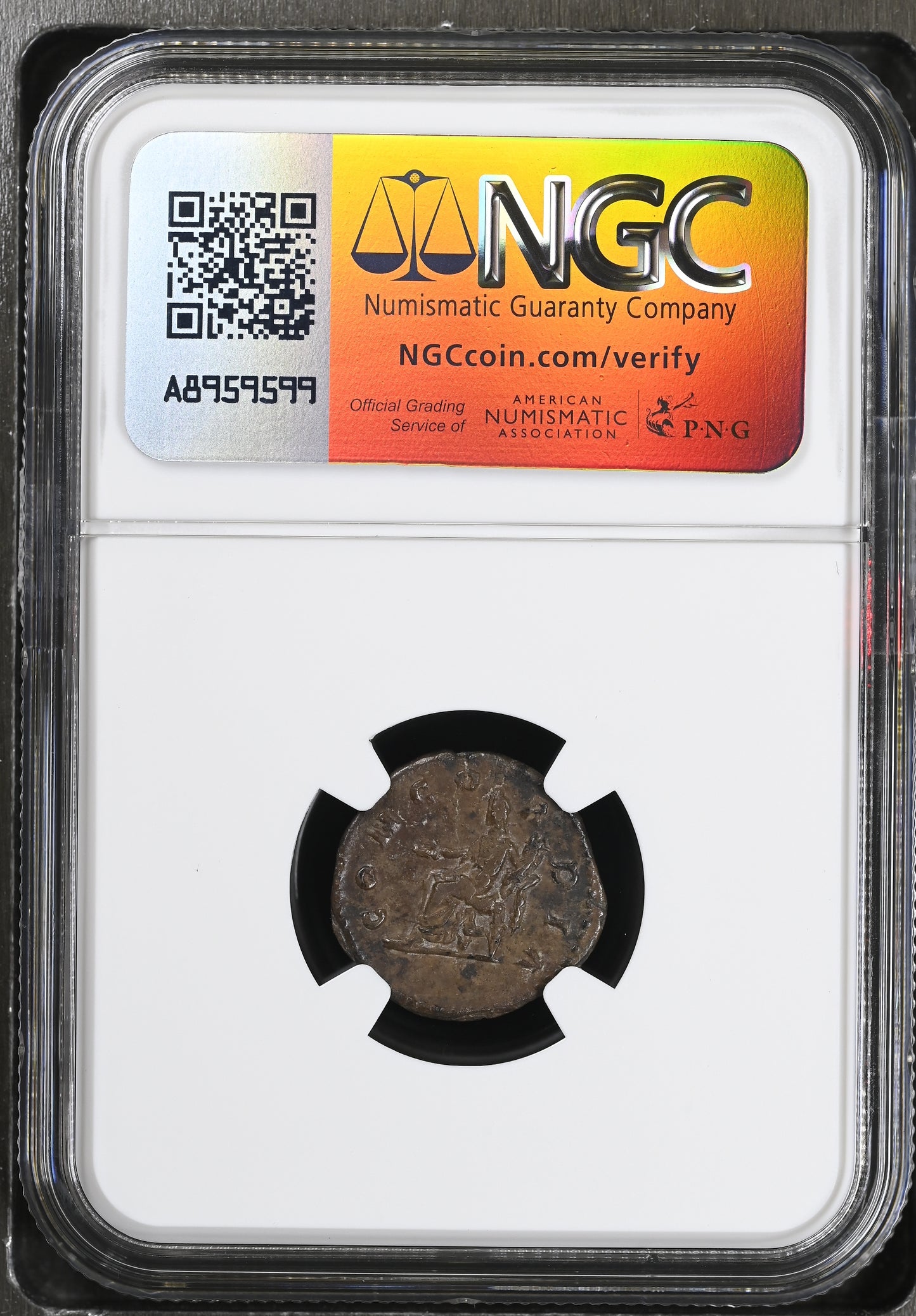 Roman Empire - Lucilla - Silver Denarius - NGC Ch XF