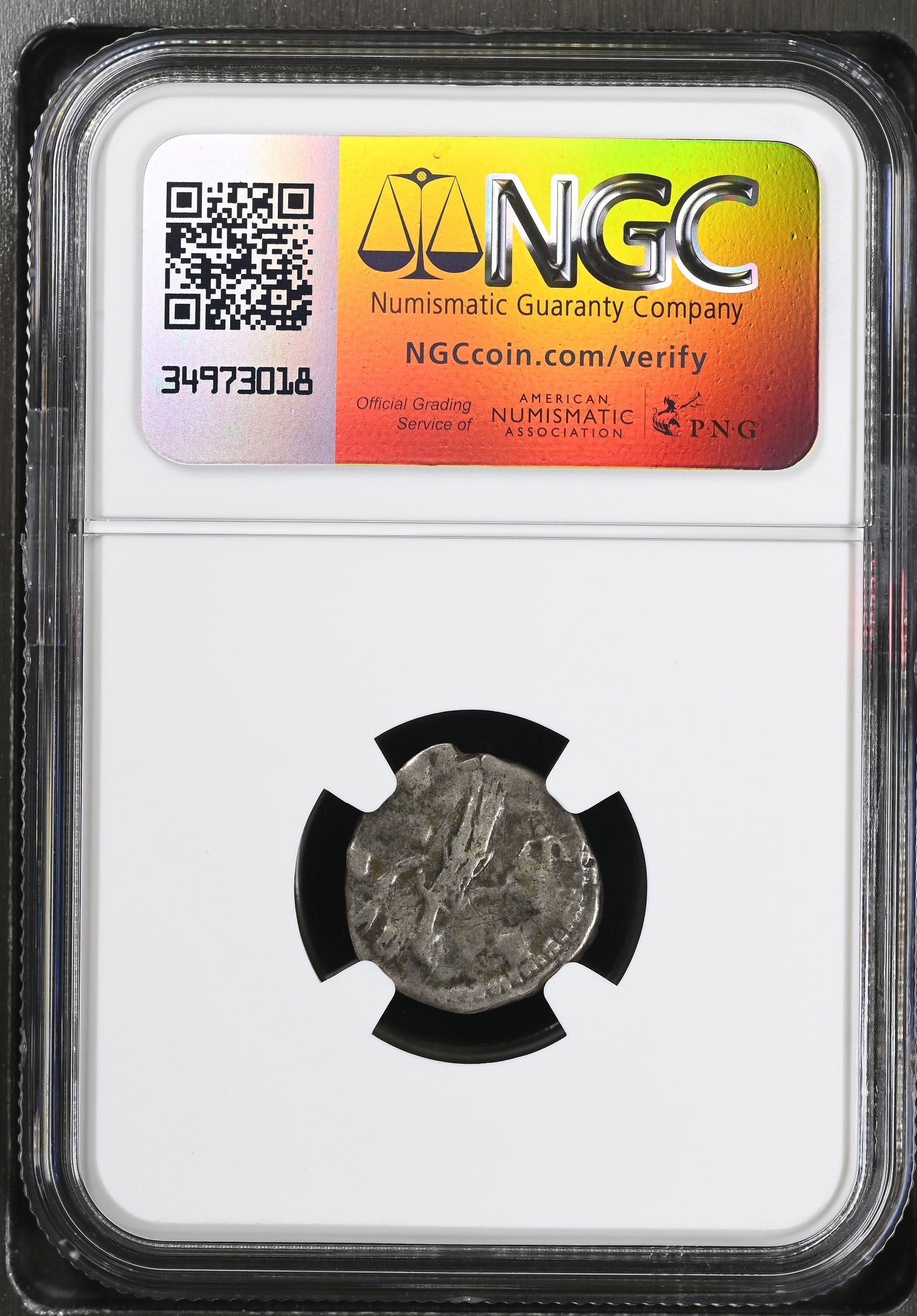 Roman Empire - Crispina - Silver Denarius - NGC F