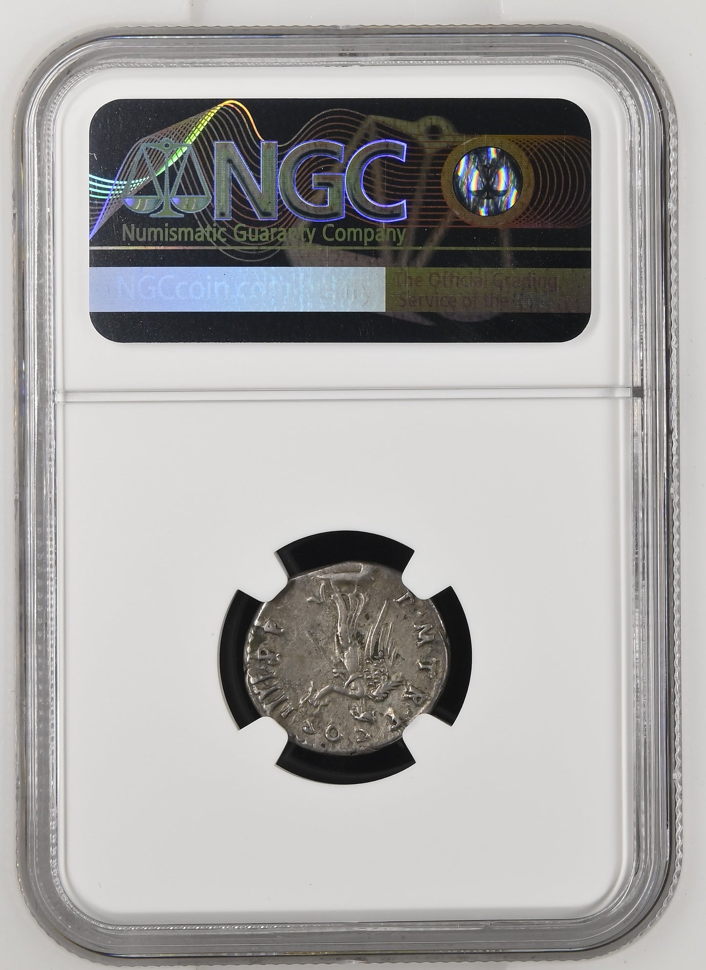 Roman Empire - Trajan - Silver Denarius - NGC VF - RIC:59
