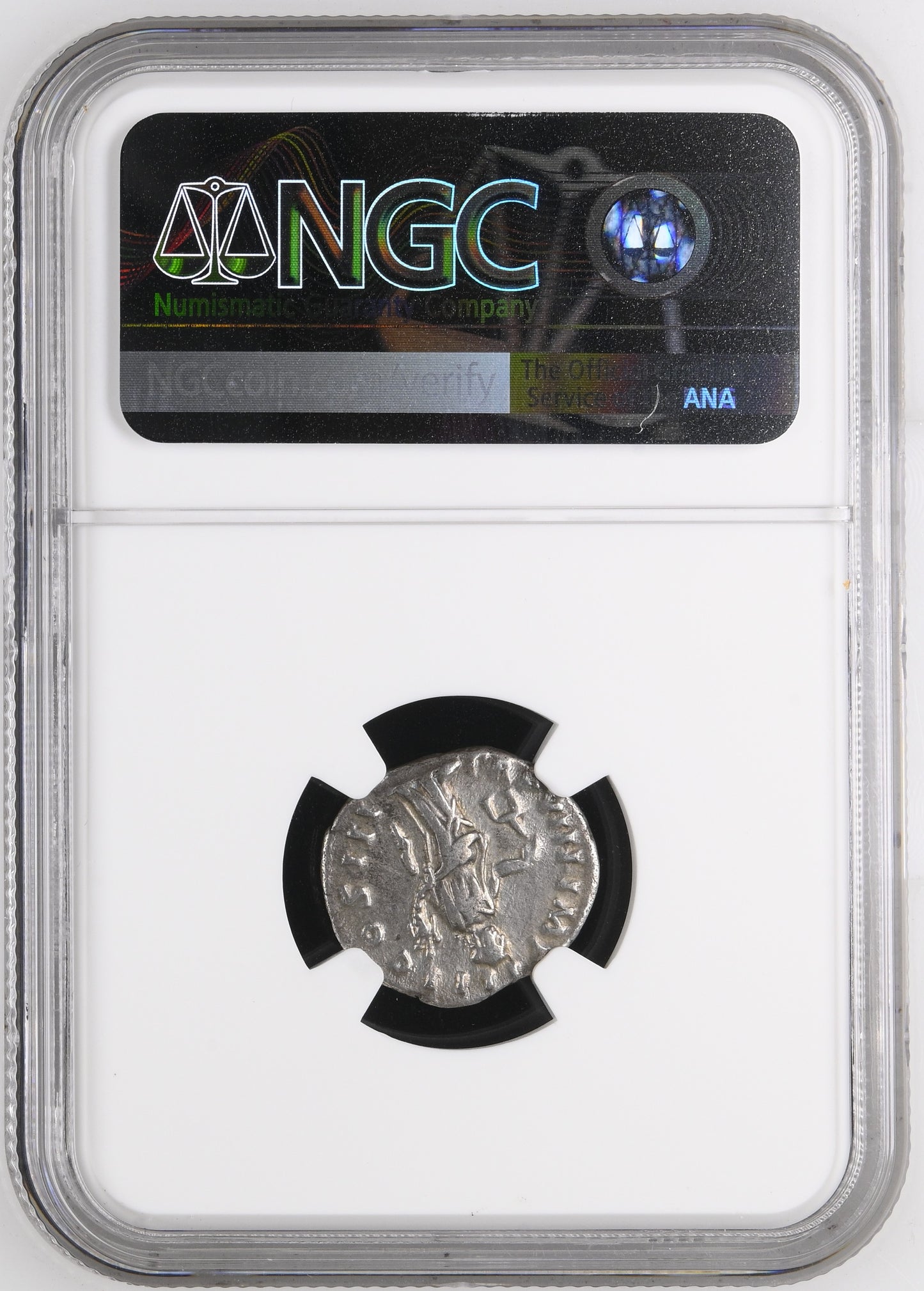 Roman Empire - Lucius Verus - Silver Denarius - NGC VF - RIC:576