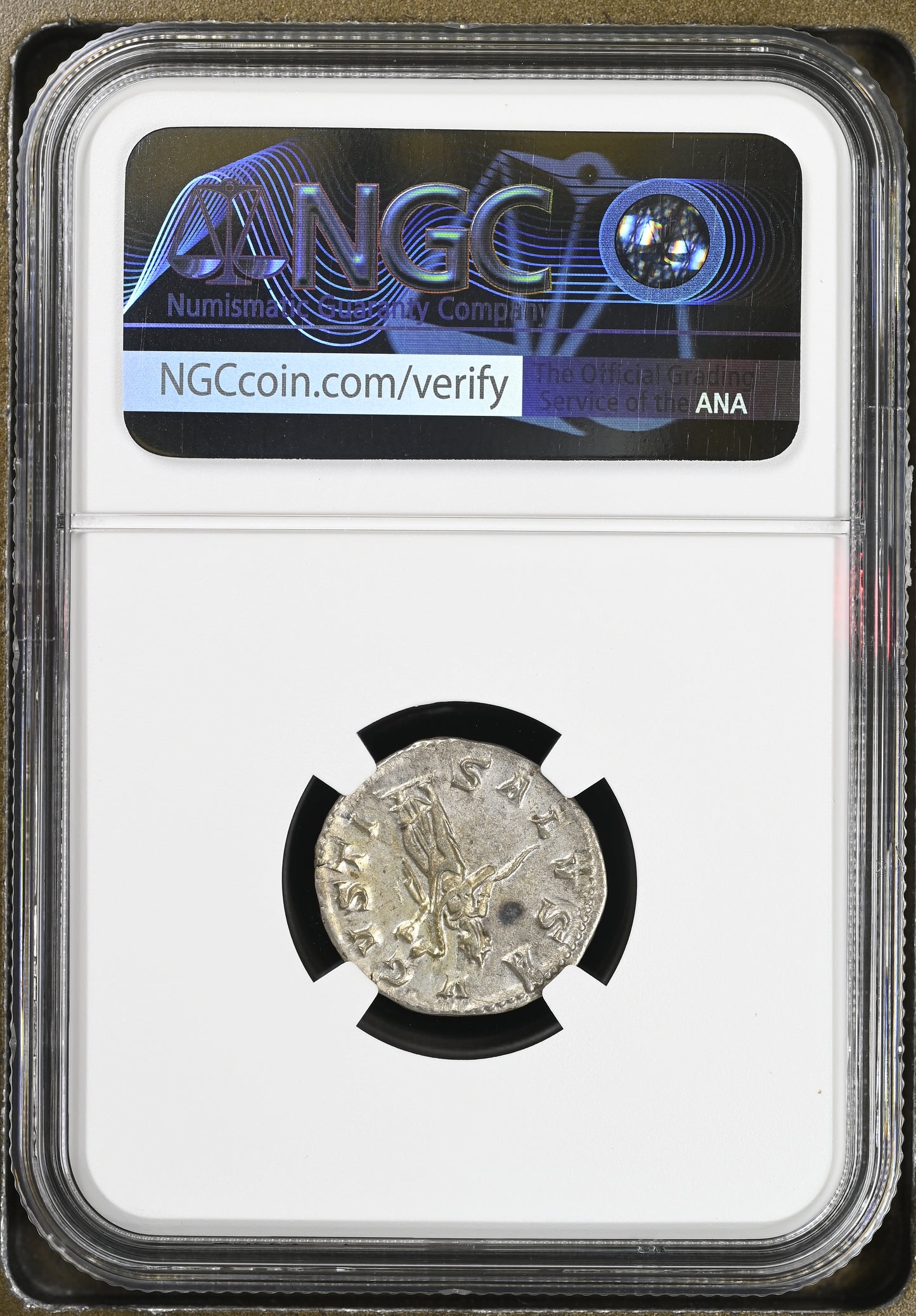 Roman Empire - Gordian III - Silver Denarius - NGC XF