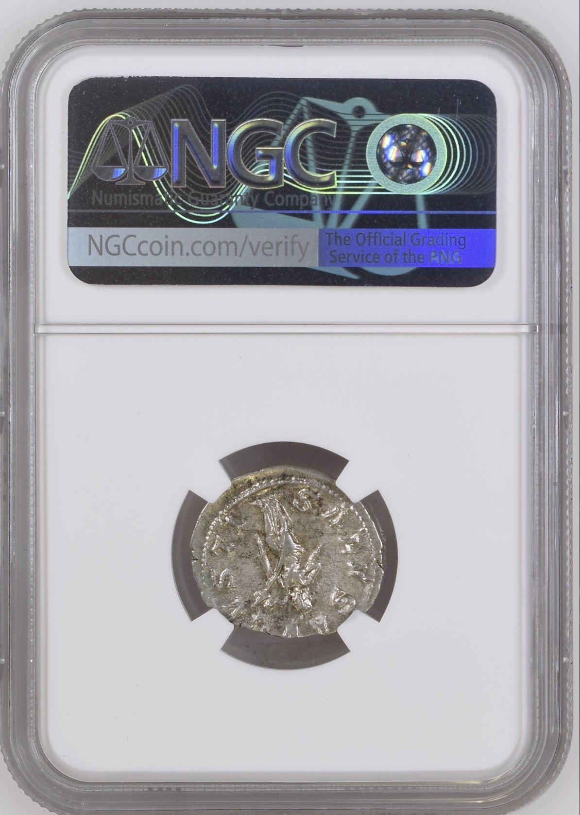 Roman Empire - Gordian III - Silver Denarius - NGC AU - Cohen:325