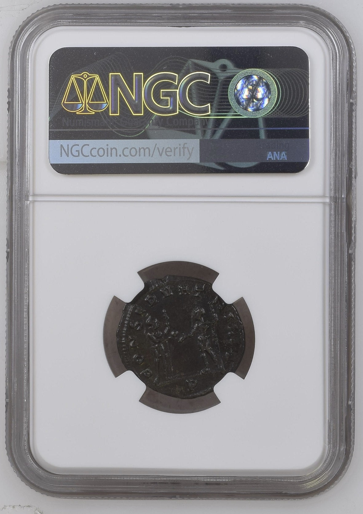 Roman Empire - Tacitus - Billon Aurelianianus - NGC AU - RIC:133