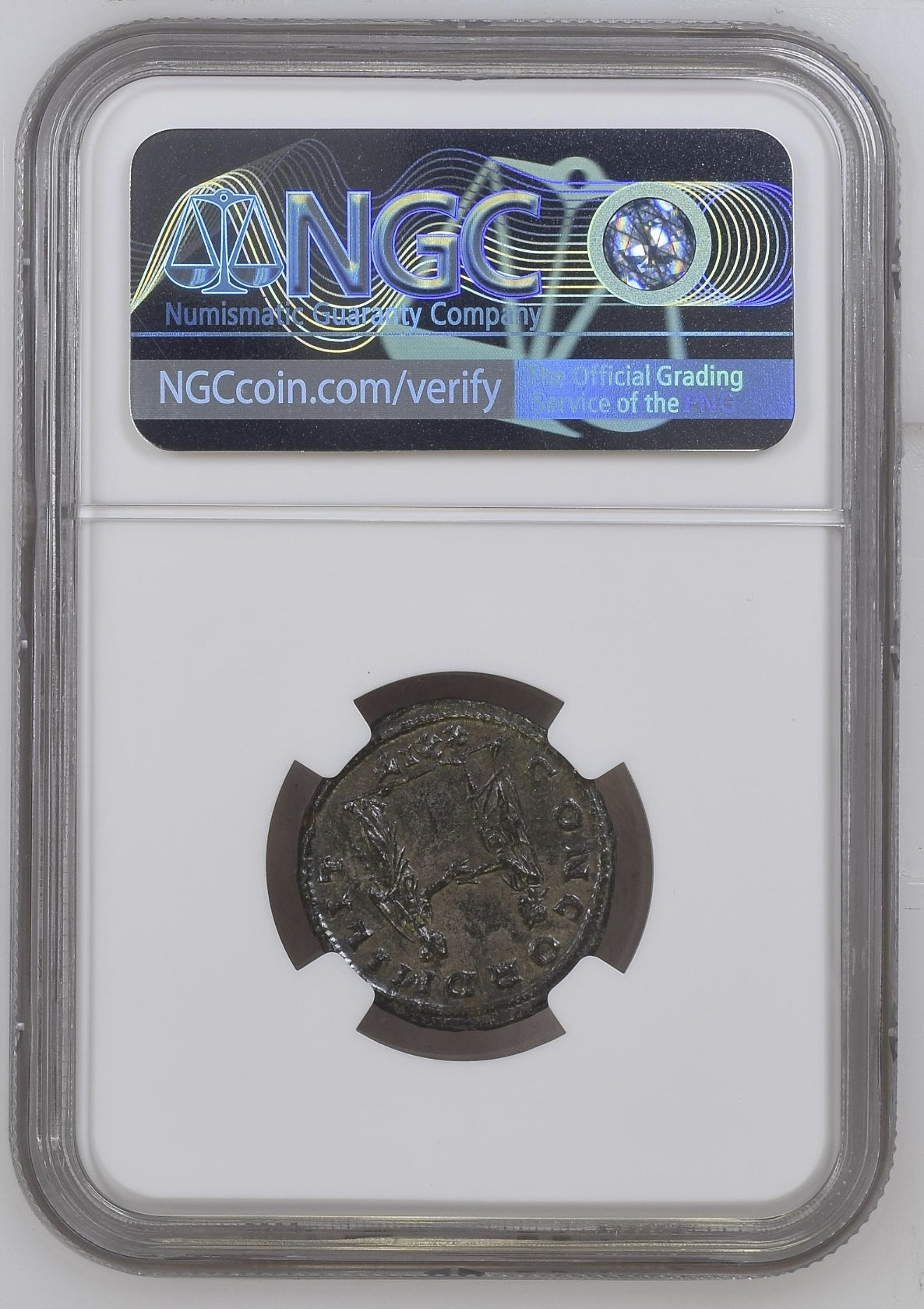 Roman Empire - Tacitus - Billon Aurelianianus - NGC Ch XF - Cohen:109