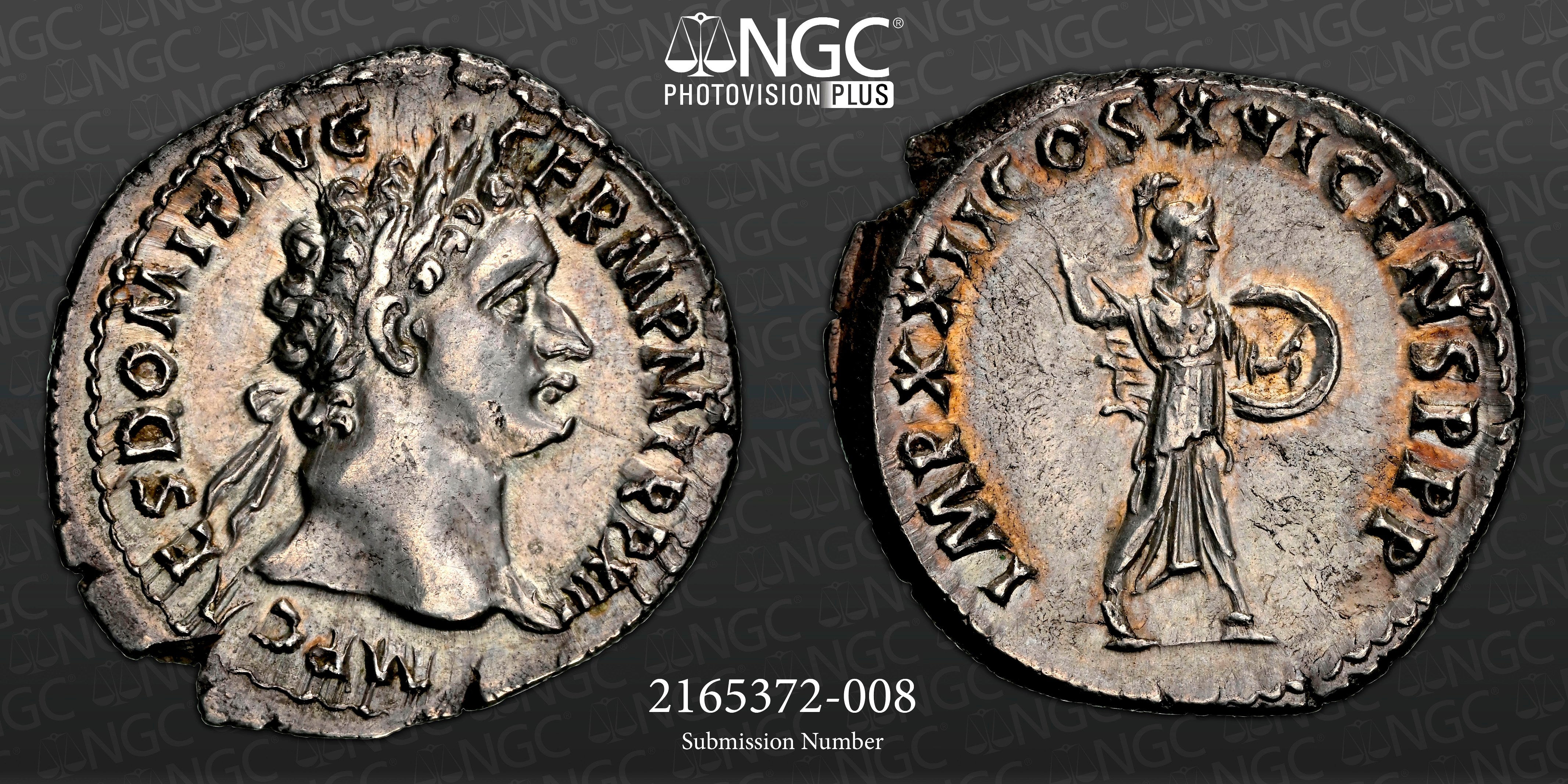 Dmitian Domitian Denarius (81-96 AD) - A Symbol of Strength, Military Power an ...