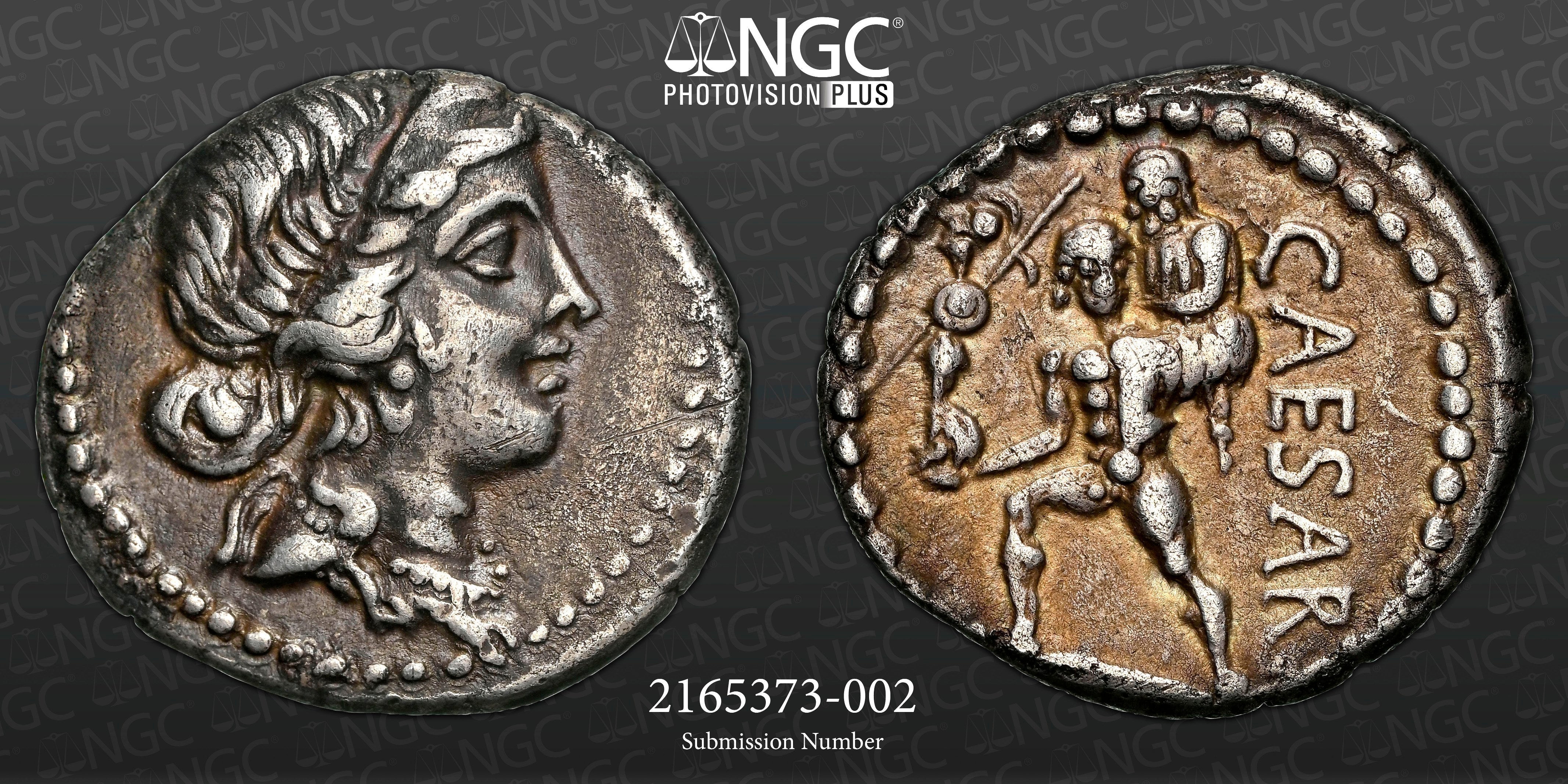 Moneda Cesar Julius Caesar Denarius (48-46 BC) - A Coin of Conquest, Legacy and Div ...