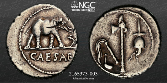 Julius Caesar Denarius (49-48 BC)