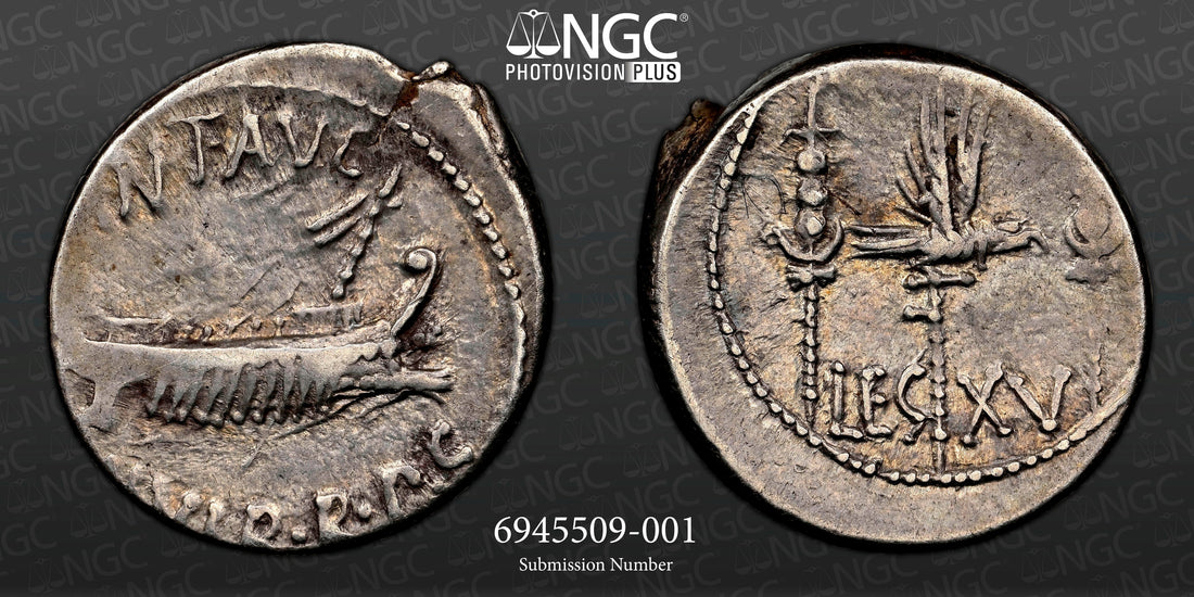 Marc Antony Denarius (32-31 BC)