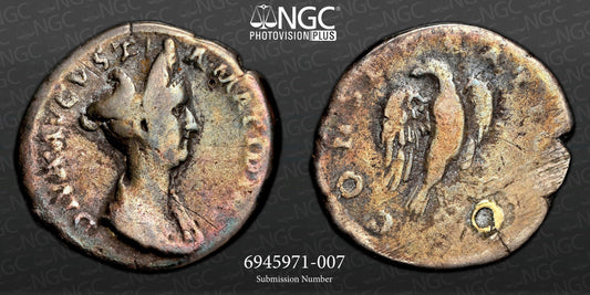 Matidia Denarius (112/4–119 AD)