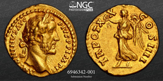 Antoninus Pius Aureusn(138–161 AD)