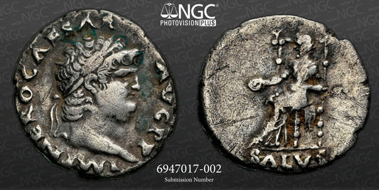 Nero Denarius (54-68 AD)