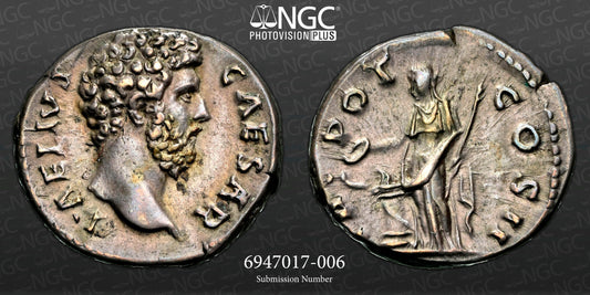 Aelius Caesar’s Denarius (136–138 AD)