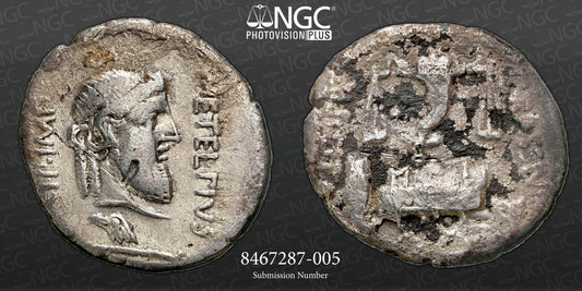 Metellus Pius Scipio Denarius (47–46 BC)