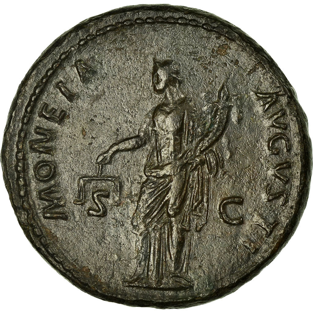 Roman Empire - Domitian - AE As - NGC XF - RIC:753