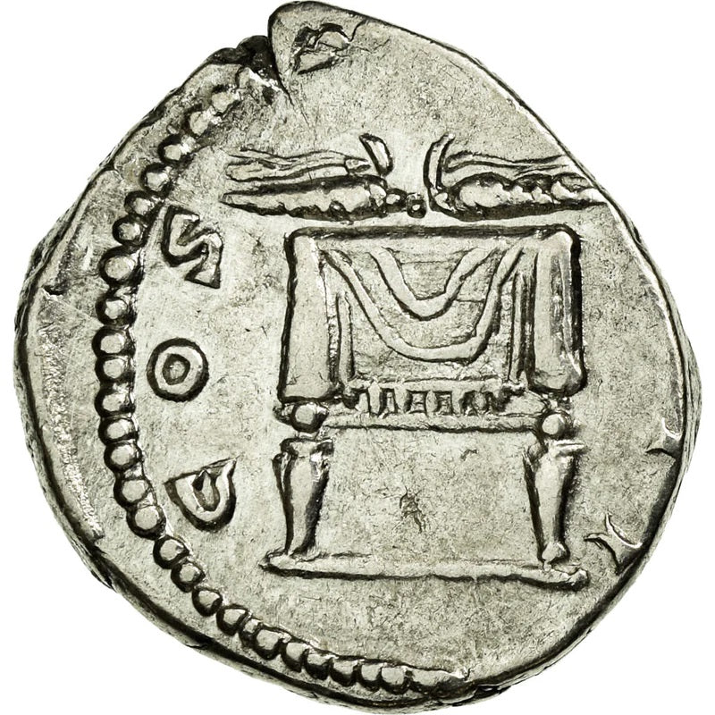 Roman Empire - Antoninus Pius - Silver Denarius - NGC Ch VF - Cohen:345