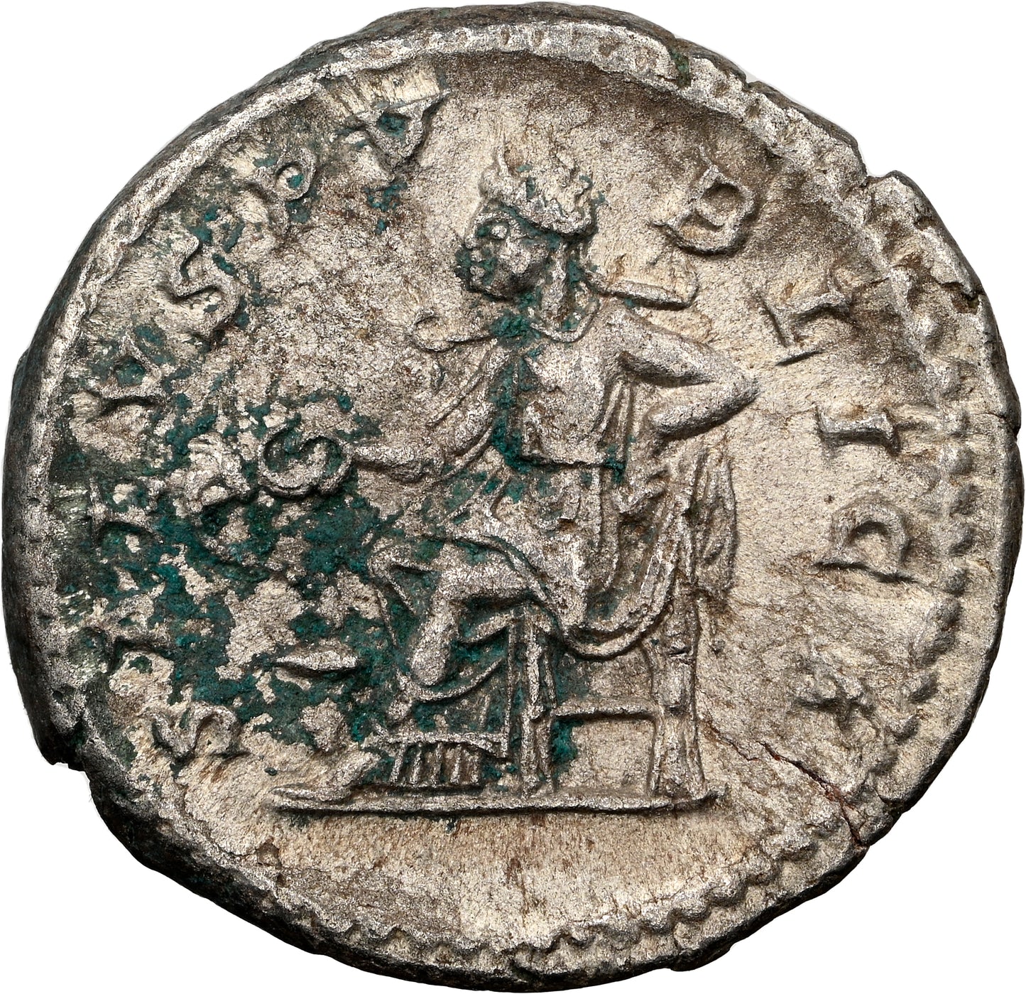 Roman Empire - Severus Alexander - Silver Denarius - NGC XF