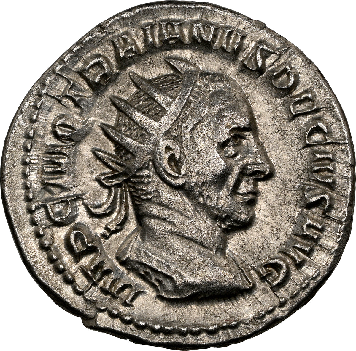 Roman Empire - Trajan Decius - Silver Double-Denarius - NGC Ch VF