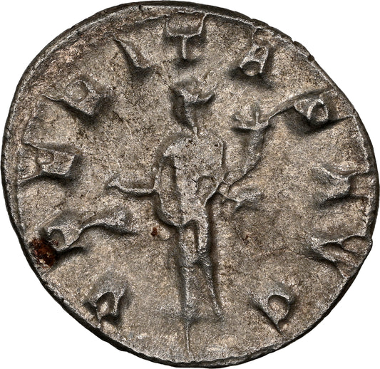 Roman Empire - Trajan Decius - Silver Double-Denarius - NGC Ch XF