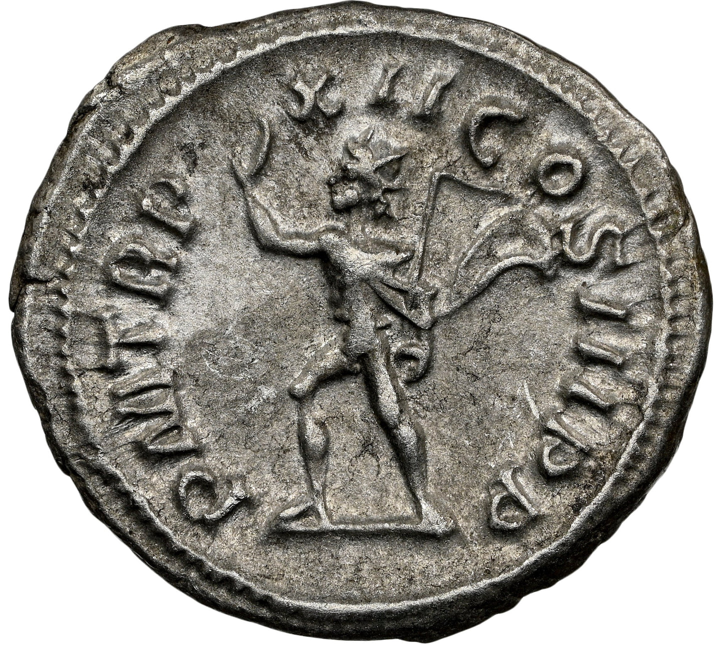 Roman Empire - Severus Alexander - Silver Denarius - NGC AU - RIC:120