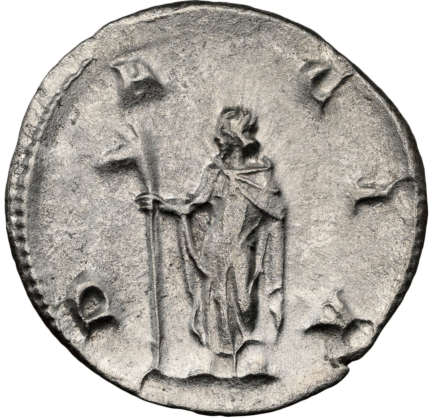 Roman Empire - Trajan Decius - Silver Double-Denarius - NGC Ch AU - RIC:12b