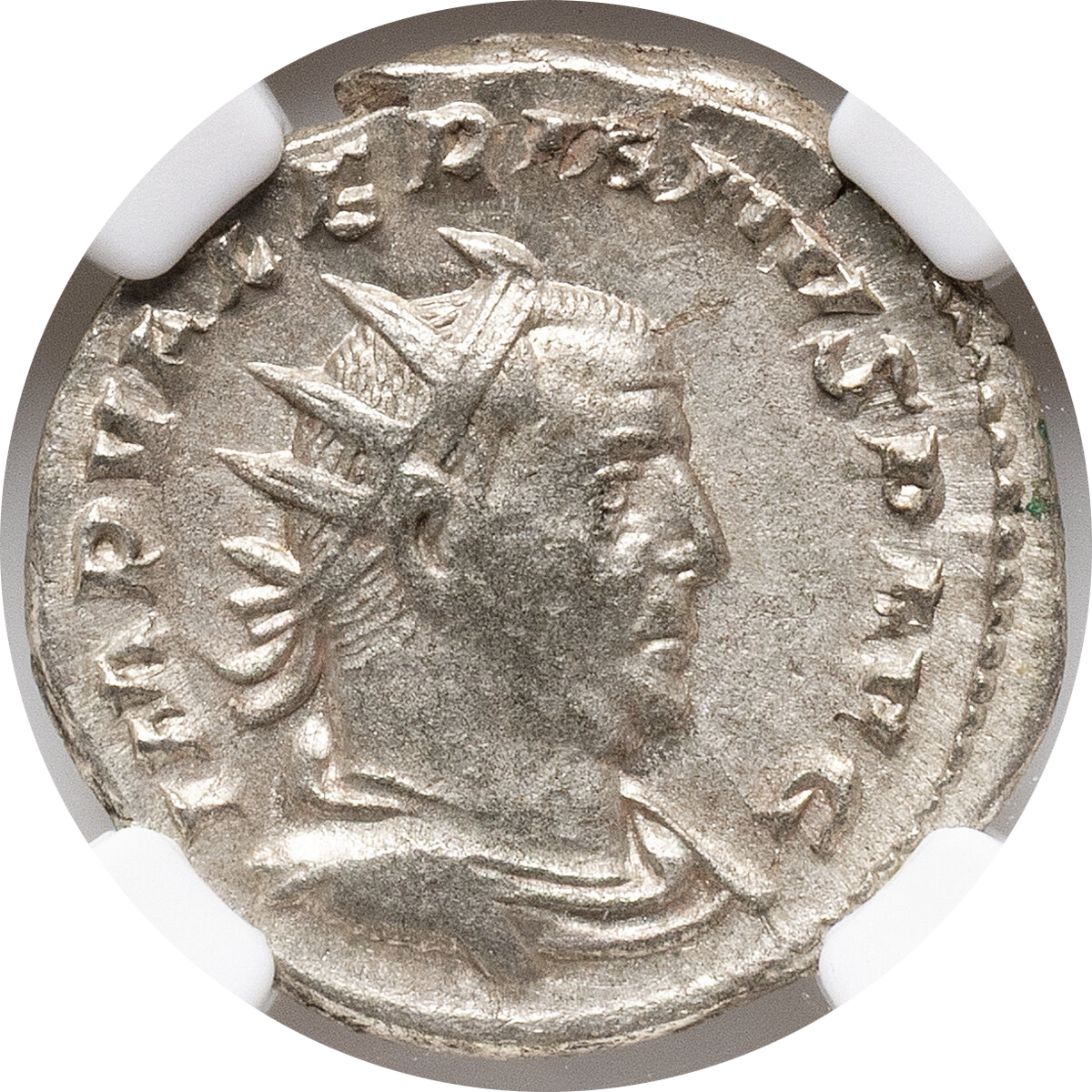Roman Empire - Valerian I - Billon Double-Denarius - NGC XF