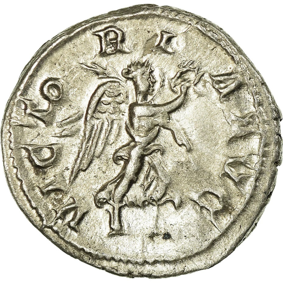 Roman Empire - Maximinus I - Silver Denarius - NGC XF - RIC:16