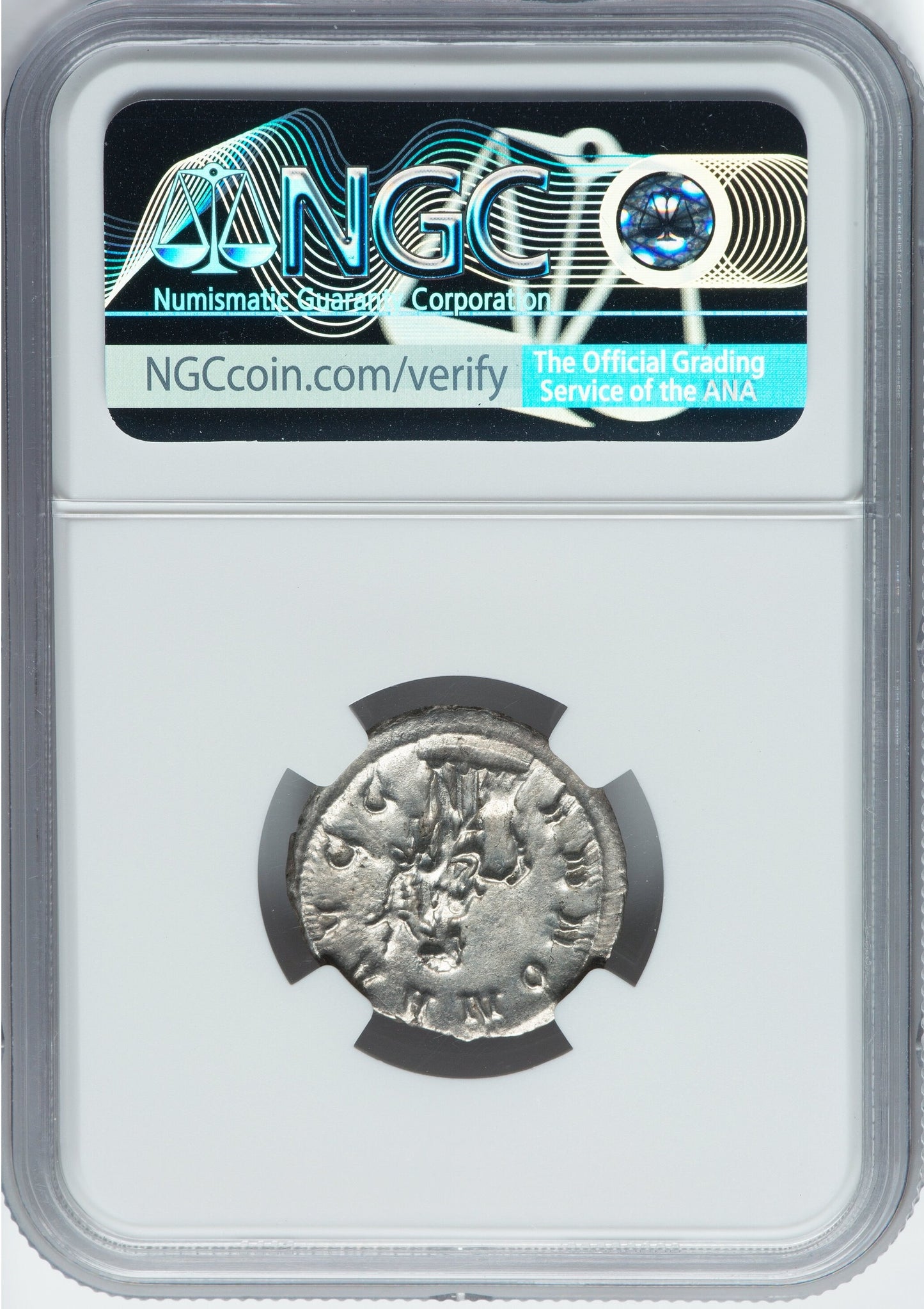 Roman Empire - Philip I - Silver Double-Denarius - NGC Ch AU