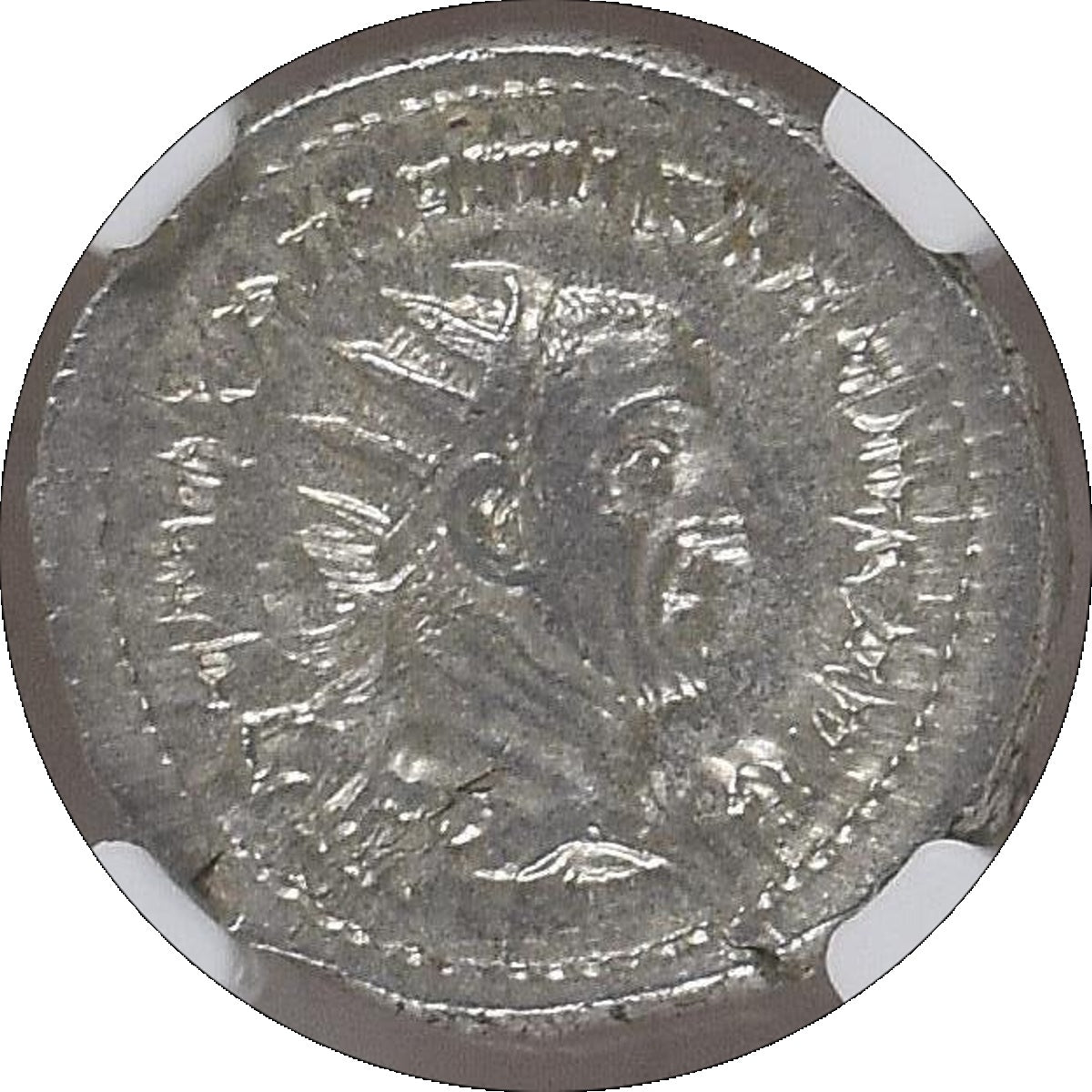 Roman Empire - Trajan Decius - Silver Double-Denarius - NGC AU - RIC:16