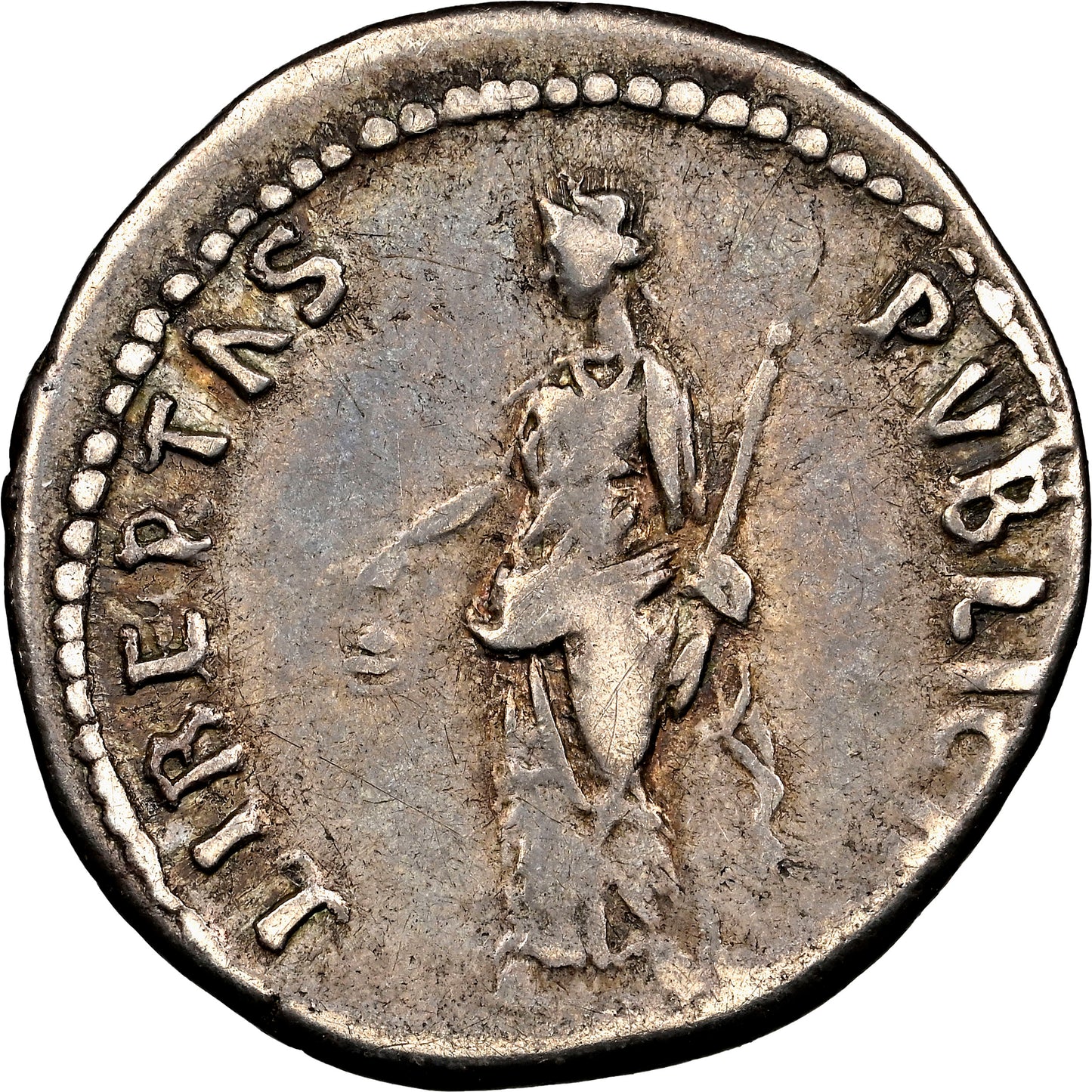 Roman Empire - Nerva - Silver Denarius - NGC VF - RIC:19