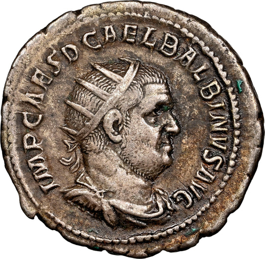 Roman Empire - Balbinus - Silver Double-Denarius - NGC Ch VF - RIC:10