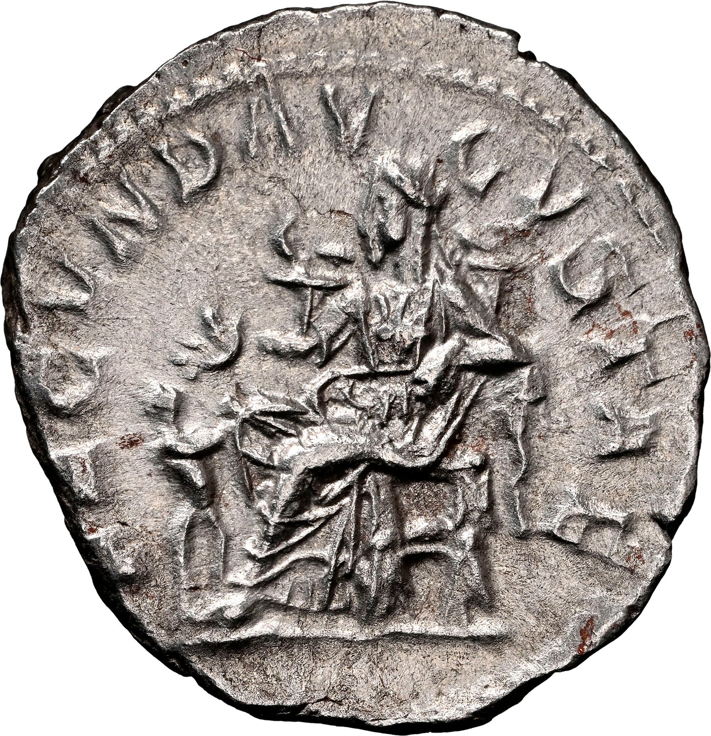 Roman Empire - Julia Mamaea - Silver Denarius - NGC Ch AU - RIC:332