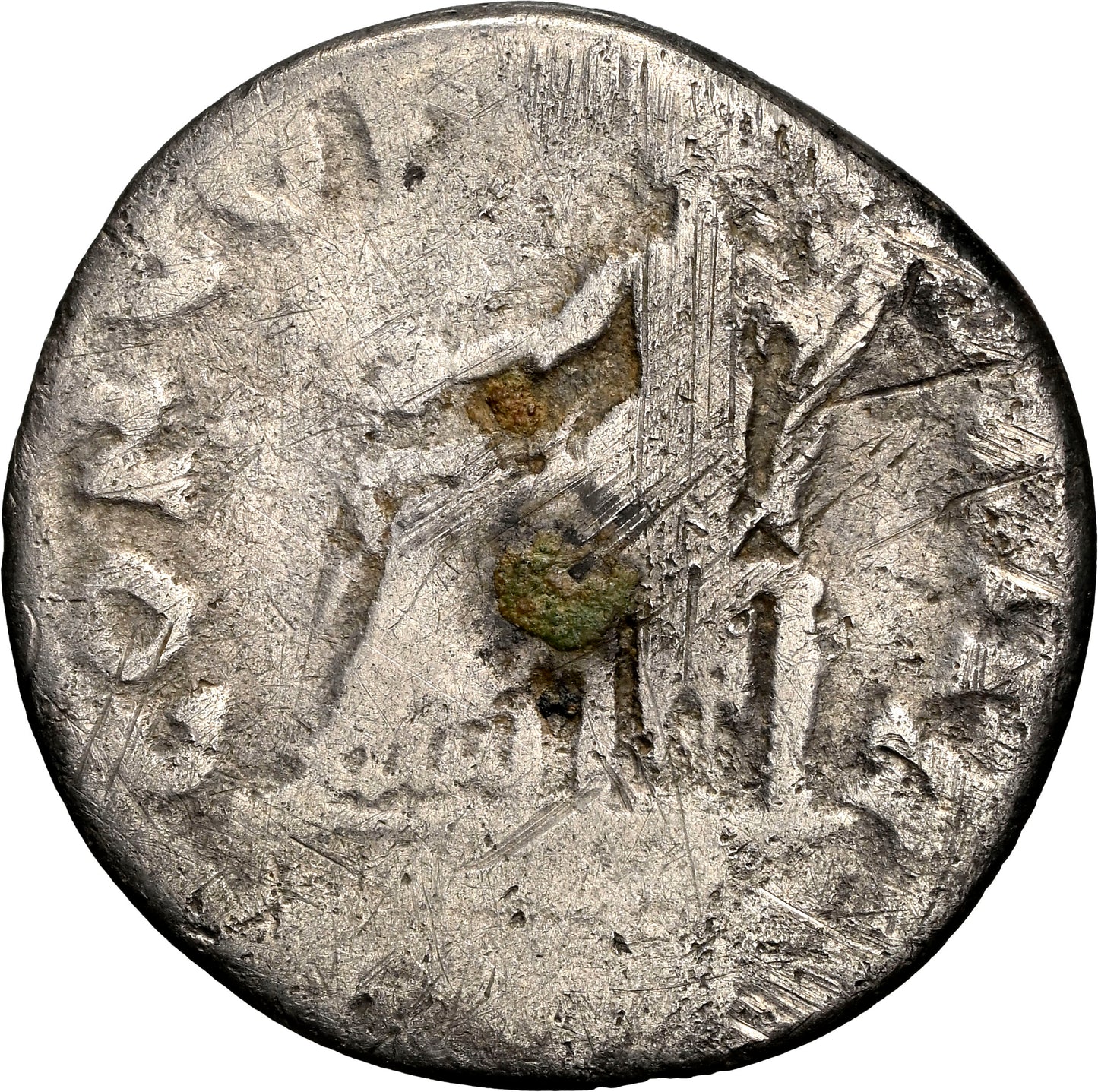 Roman Empire - Vitellius - Silver Denarius - NGC VG - RIC:90