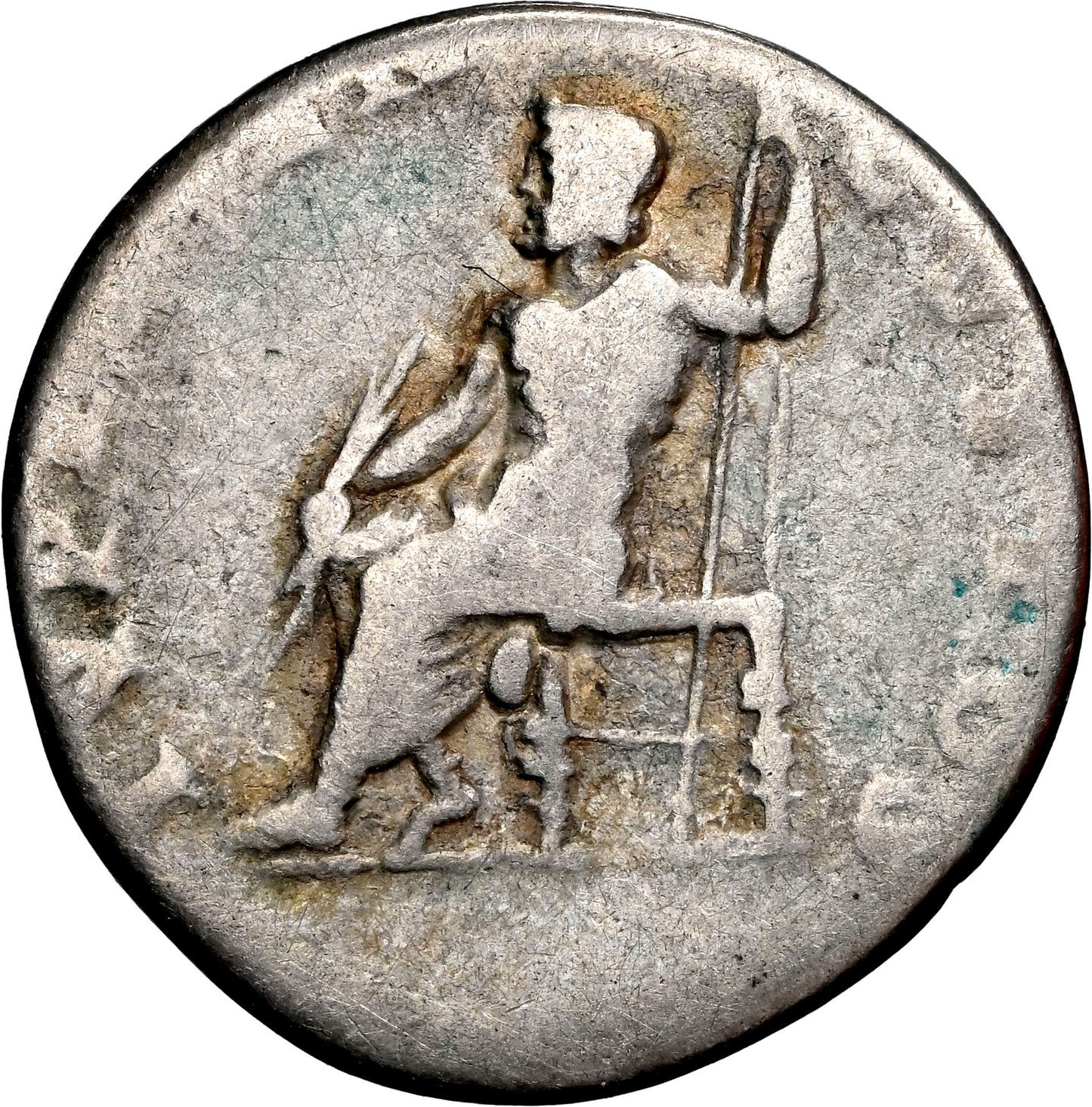Roman Empire - Nero - Silver Denarius - NGC VG - RIC:45