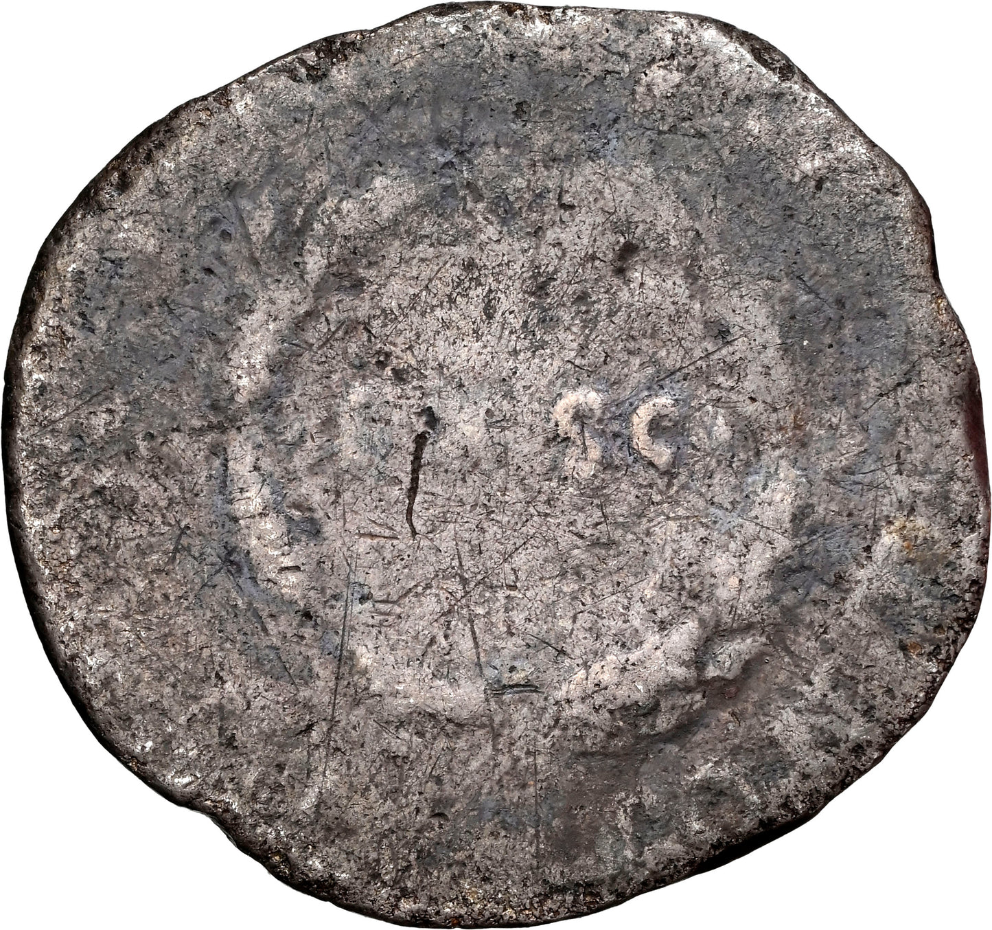 Roman Empire - Nero - Silver Denarius - NGC G - RIC:18/23
