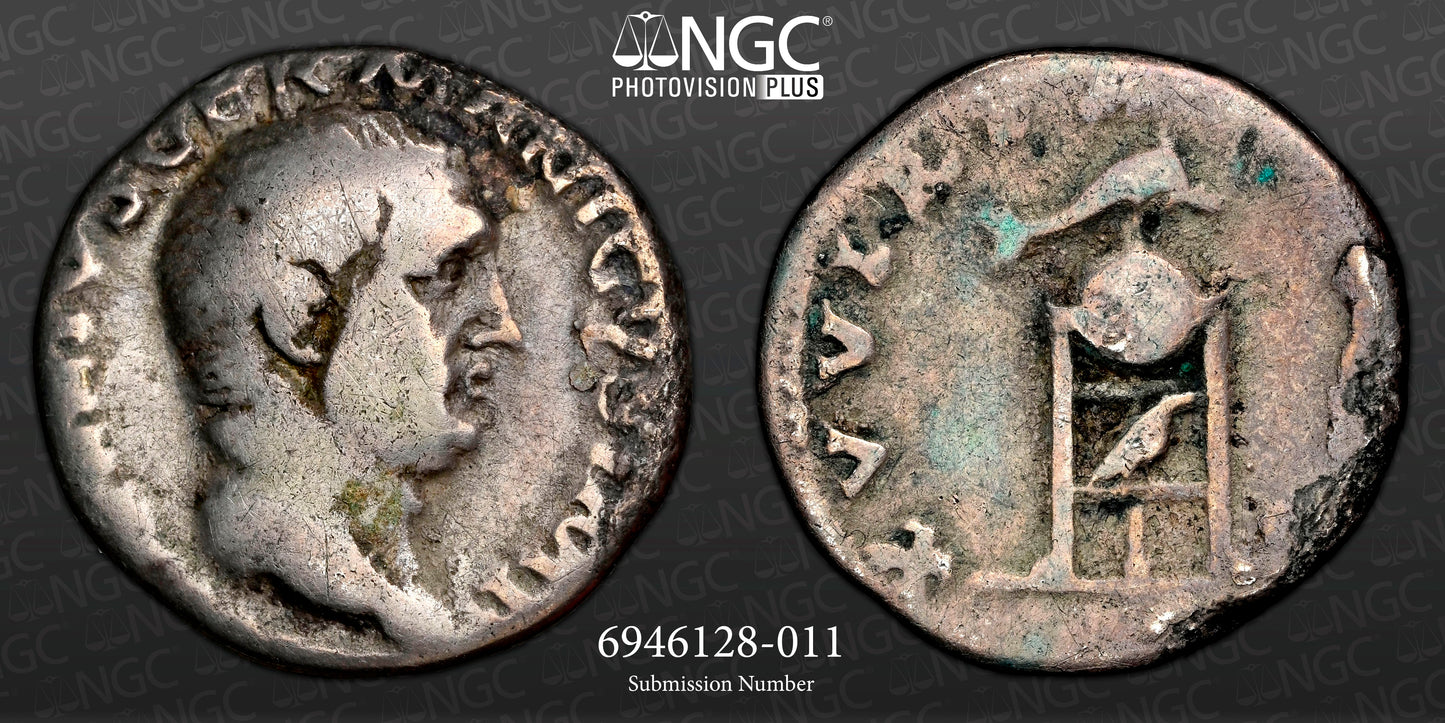 Roman Empire - Vitellius - Silver Denarius - NGC VG - RIC:24