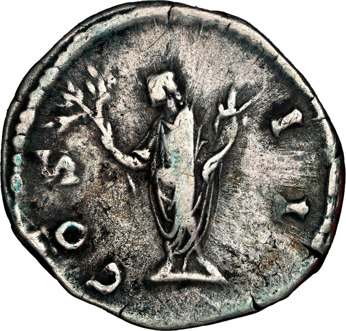 Roman Empire - Marcus Aurelius - Silver Denarius - NGC VF - RIC:429a