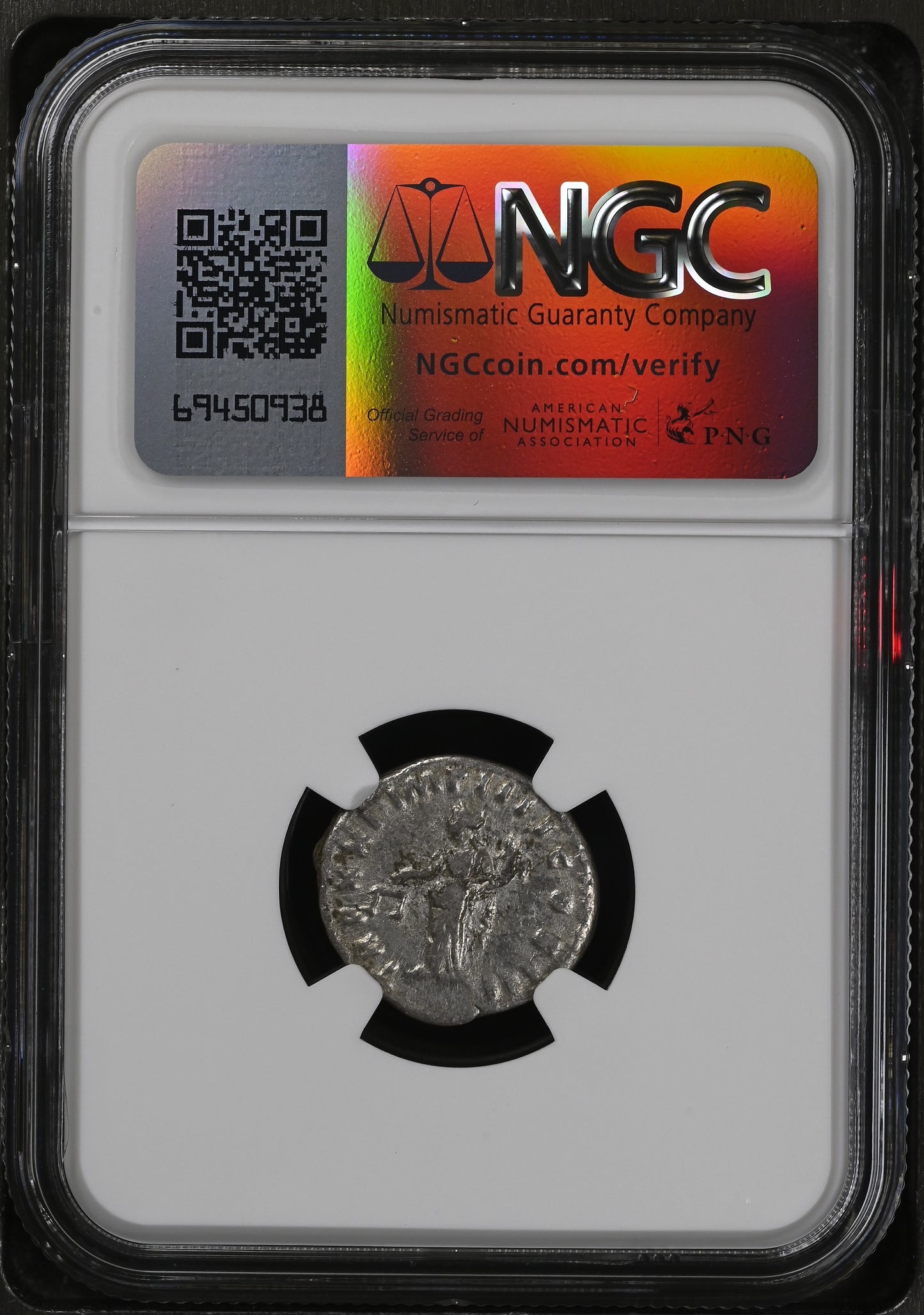 Roman Empire - Marcus Aurelius - Silver Denarius - NGC VF - RIC:171