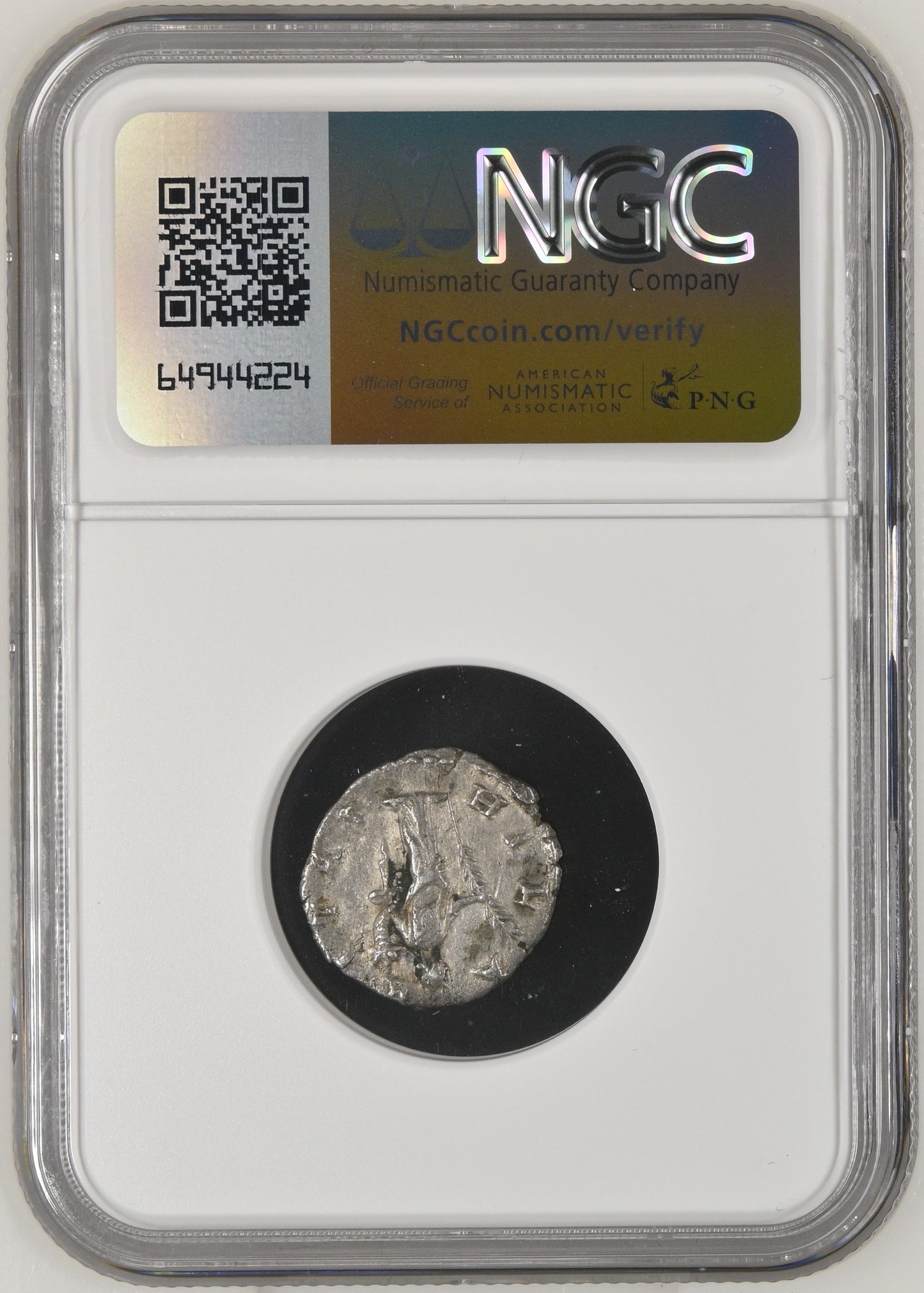 Roman Empire - Lucilla - Silver Denarius - NGC Ch VF