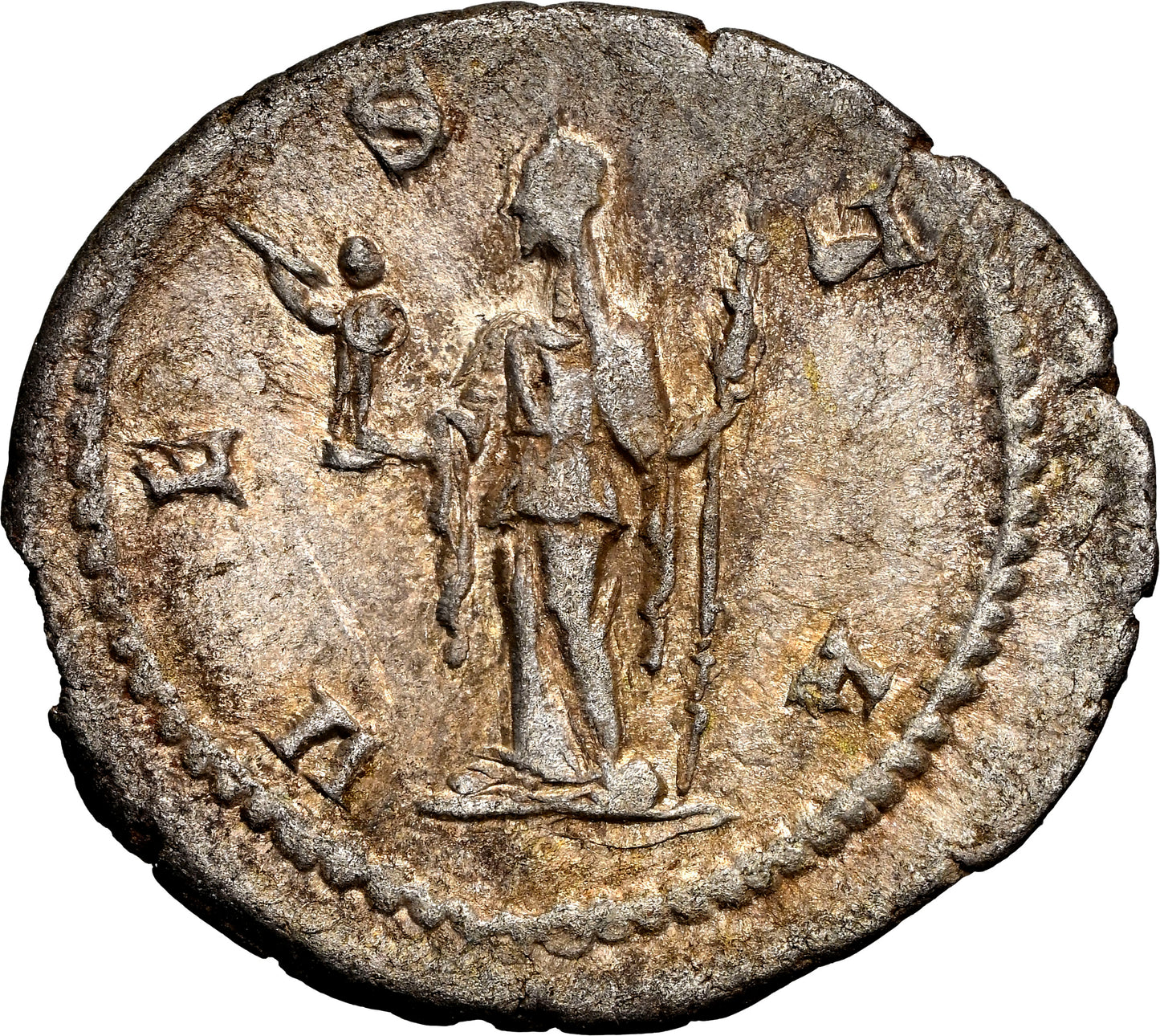 Roman Empire - Julia Mamaea - Silver Denarius - NGC Ch XF - RIC:360