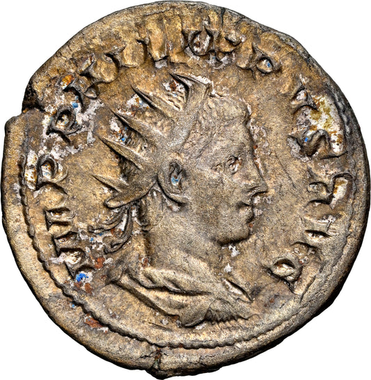Roman Empire - Philip II - Silver Double-Denarius - NGC Ch VF - RIC:230