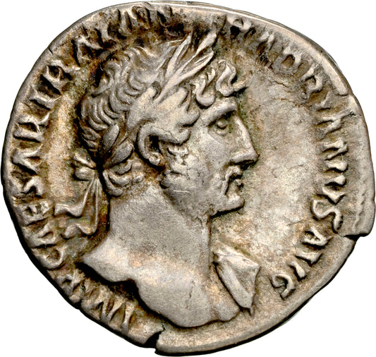 Roman Empire - Hadrian - Silver Denarius - NGC VF - RIC:83