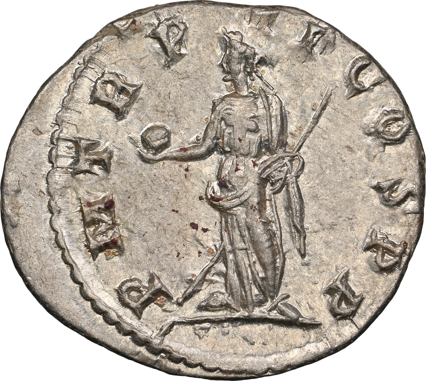 Roman Empire - Gordian III - Silver Double-Denarius - NGC Ch AU