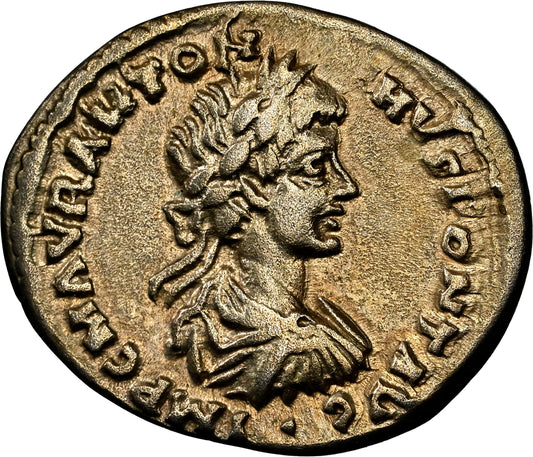 Roman Empire - Caracalla - Silver Denarius - NGC VF - RIC:332