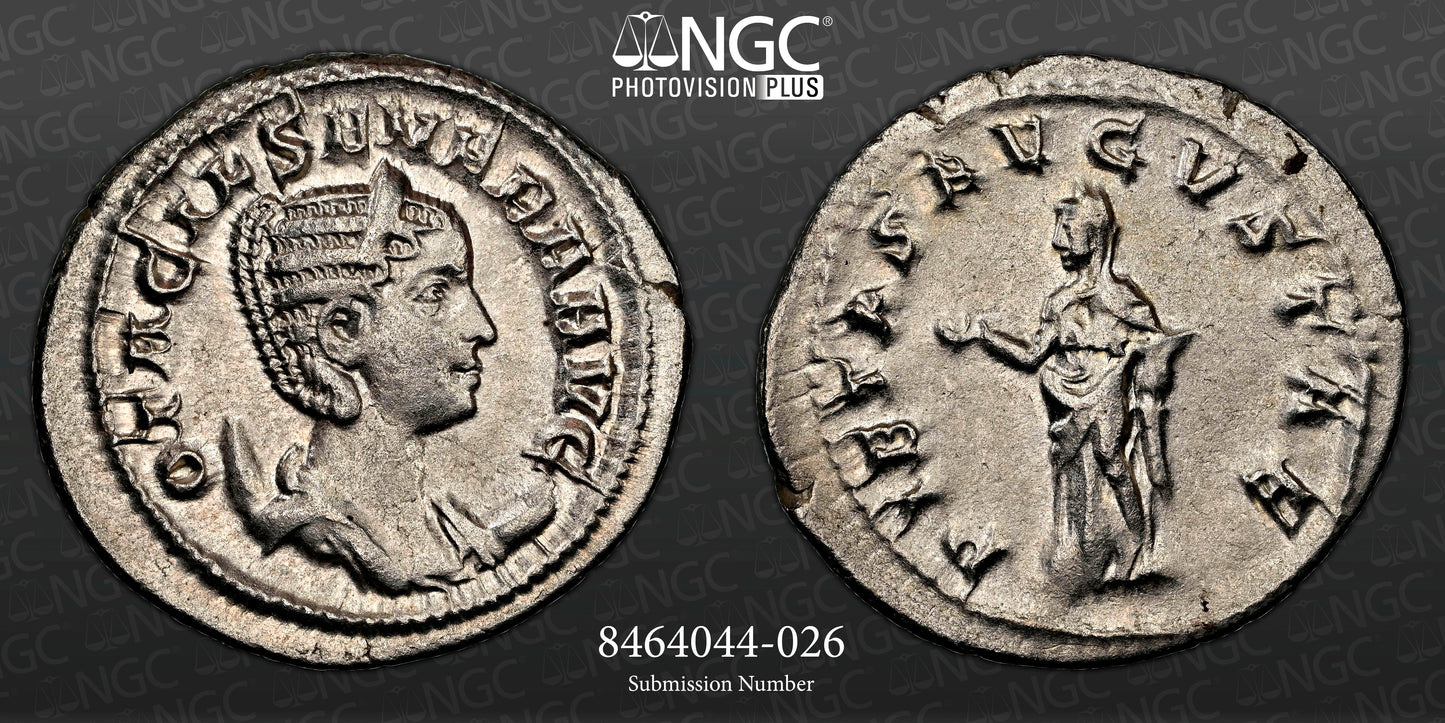 Roman Empire - Otacilia Severa - Silver Double-Denarius - NGC XF - RIC:130