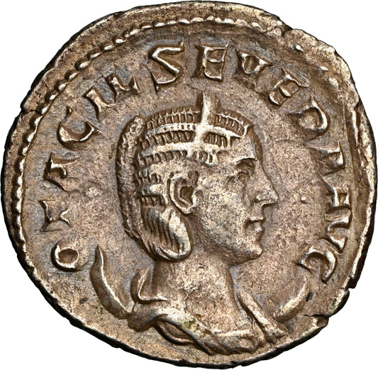 Roman Empire - Otacilia Severa - Silver Double-Denarius - NGC Ch VF - RIC:116b
