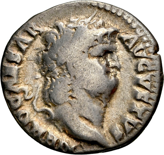 Roman Empire - Nero - Silver Denarius - NGC VG - RIC:60